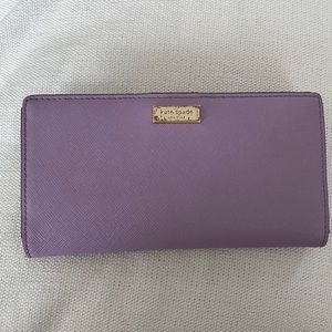 Kate Spade purple wallet